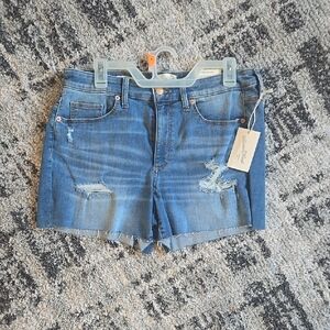 Denim Blue Women's Shorts